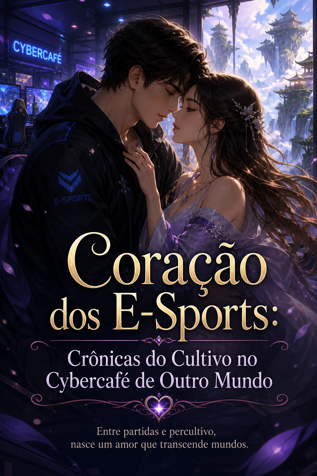 Coração dos E-Sports: Crônicas do Cultivo no Cybercafé de Outro Mundo